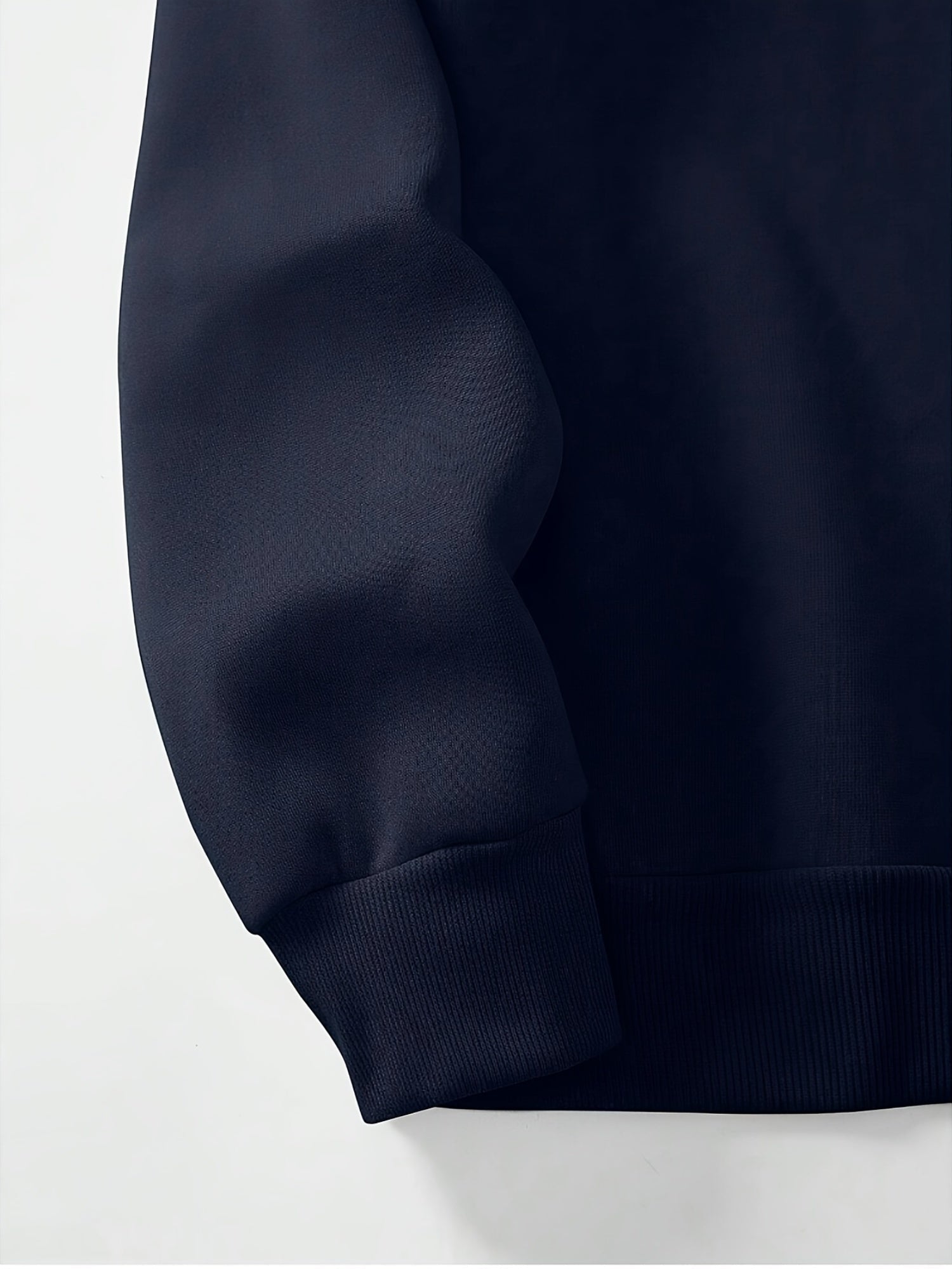 Jasper | Men's Casual Plain Colour Quarter-Zip Pullover Sweatshirt