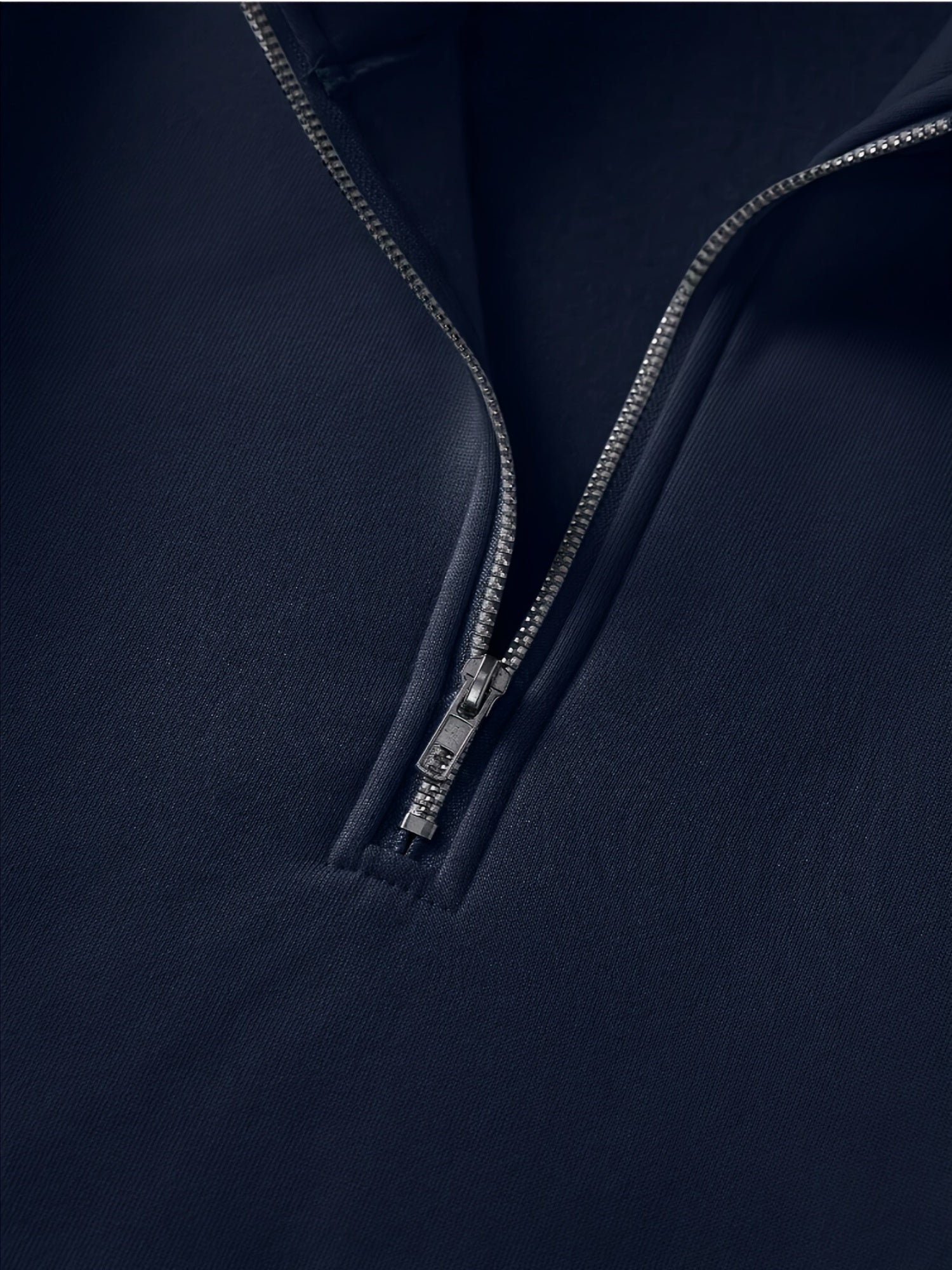 Jasper | Men's Casual Plain Colour Quarter-Zip Pullover Sweatshirt