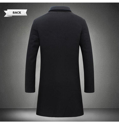 Jasper | Windproof Long Men's Coat