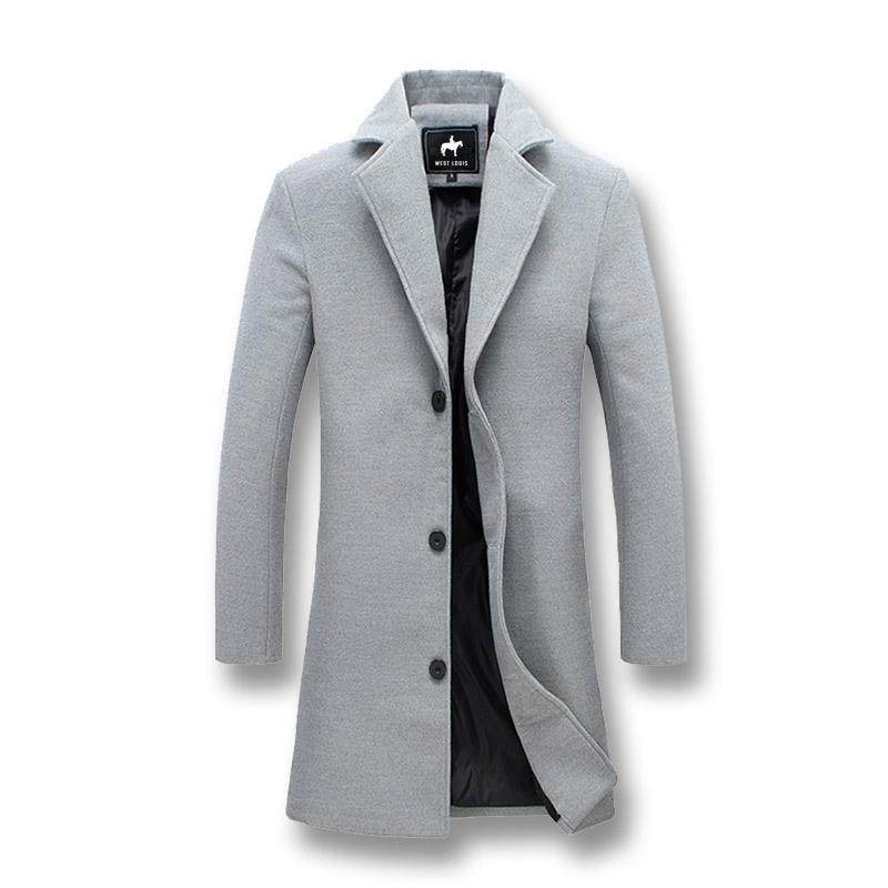 Jasper | Windproof Long Men's Coat