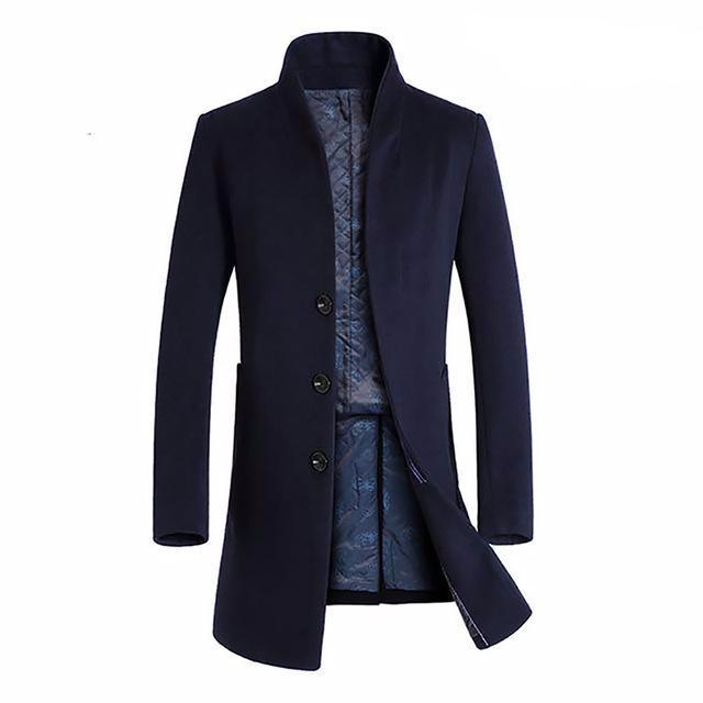 Jasper | Winter Wool Long Men's Coat