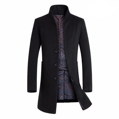 Jasper | Winter Wool Long Men's Coat