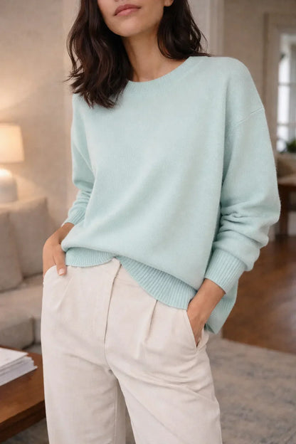 Pull décontracté à manches longues