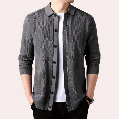 Jip | Soft Knitted Men's Cardigan