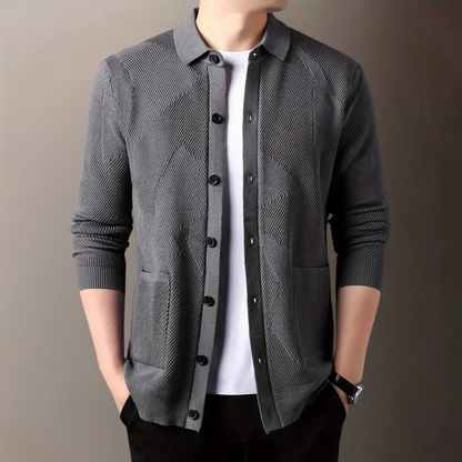 Jip | Soft Knitted Men's Cardigan