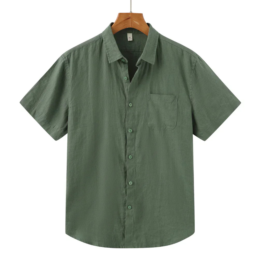 John | Linen Shirt (Short Sleeve)