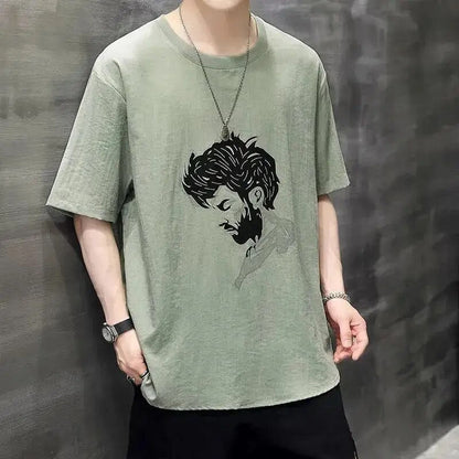 Joost | Casual T-Shirts with Round Neck