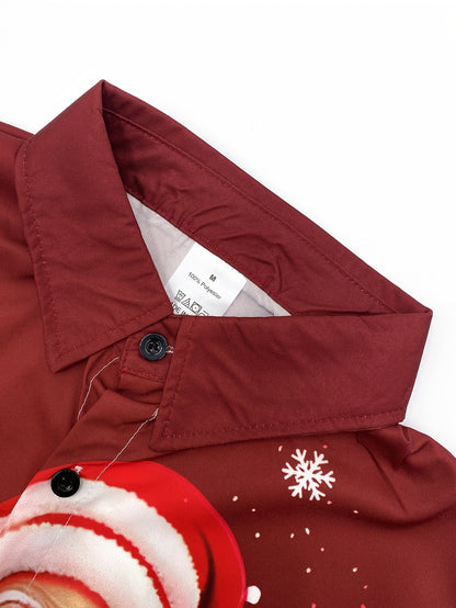 Joris | Casual Christmas shirt with long sleeves