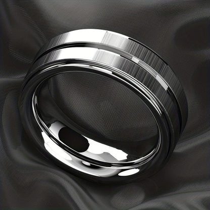 Joris | Informal Polished Stainless Steel Men's Ring