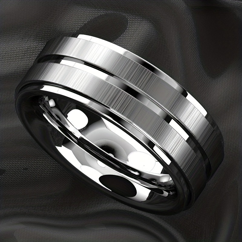 Joris | Informal Polished Stainless Steel Men's Ring