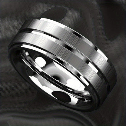 Joris | Informal Polished Stainless Steel Men's Ring