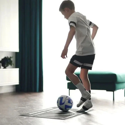Junior Soccer Skills Coach Mat - Improve Football Skills at Home - Play and Learn!