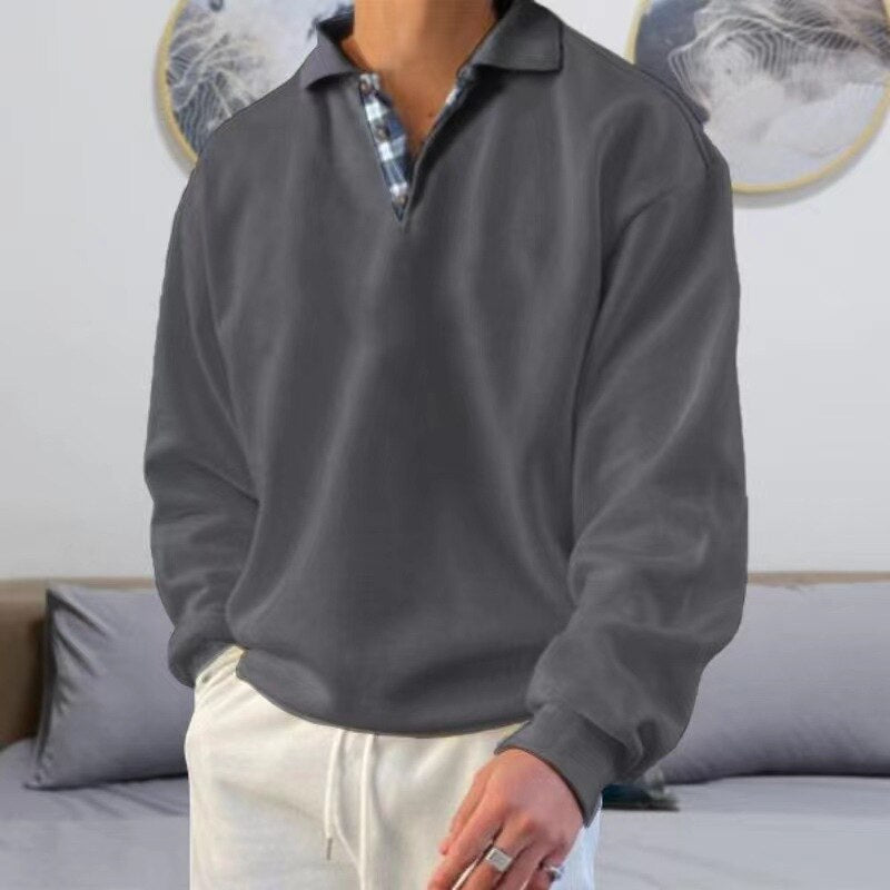 Men's Pullover with Classic Design