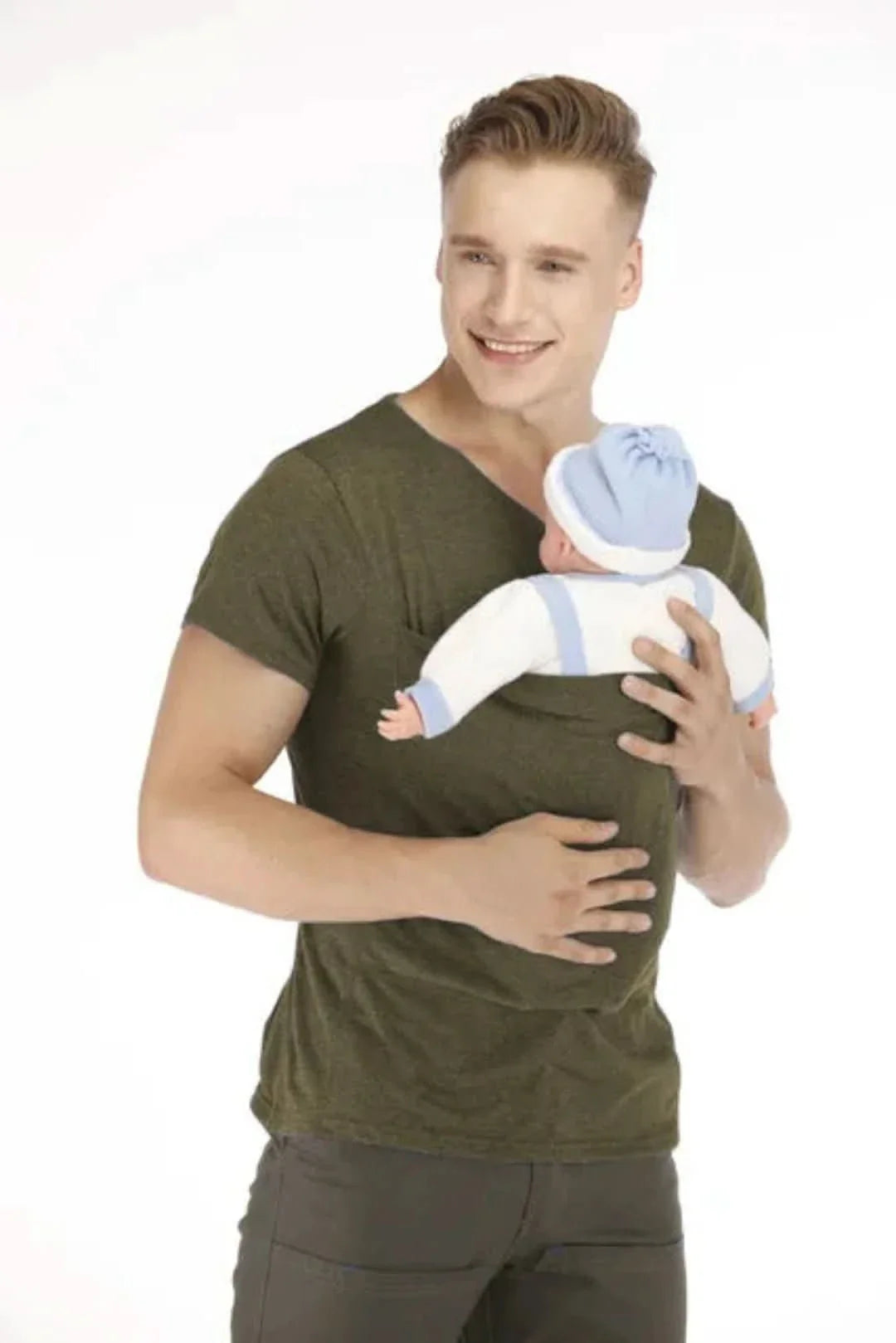 Tričko s klokankovým vreckom