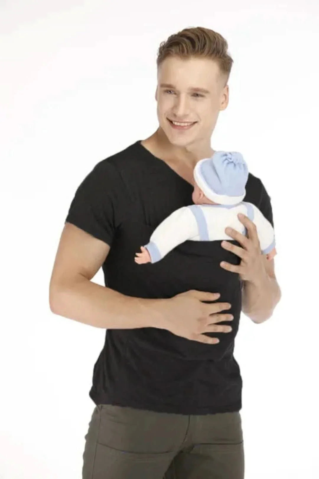 Tričko s klokankovým vreckom