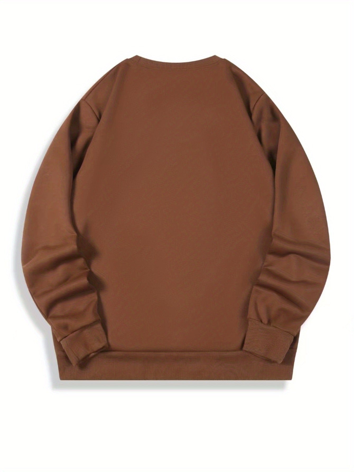 Kasper | Men's sweatshirt with Santa print and long sleeves