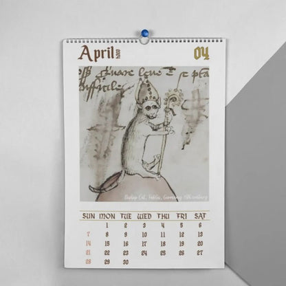 Katzenkalender | 2024, ausgefallen und mittelalterlich