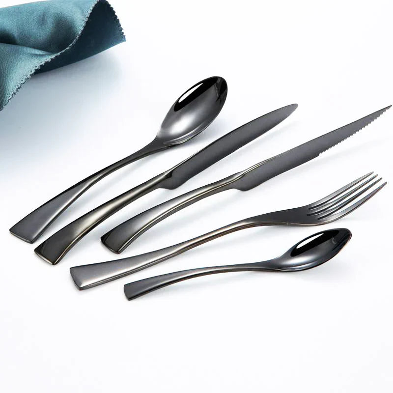 Maya Cutlery Set - Premium 18/10 Stainless Steel - Chef-Crafted Quality