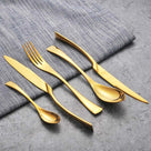 Maya Cutlery Set - Premium 18/10 Stainless Steel - Chef-Crafted Quality