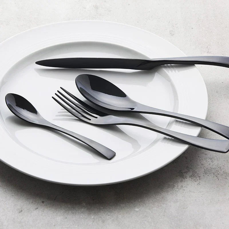 Maya Cutlery Set - Premium 18/10 Stainless Steel - Chef-Crafted Quality