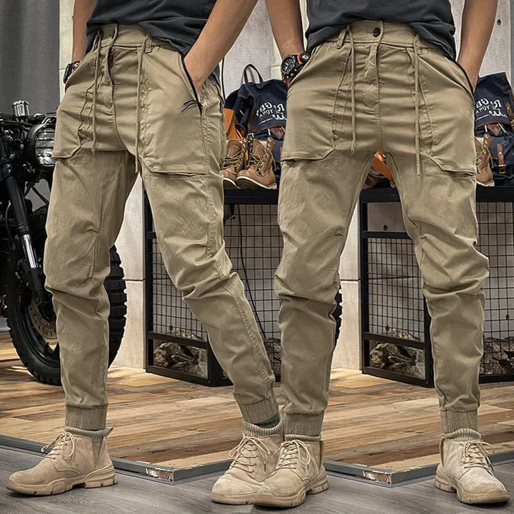 Kees | Modern men's cargo trousers with pockets