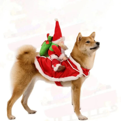 Disfraz navideño para perro