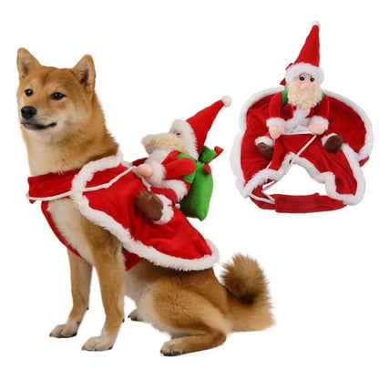 Disfraz navideño para perro