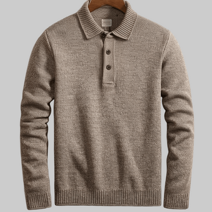 Men's Polo Sweater