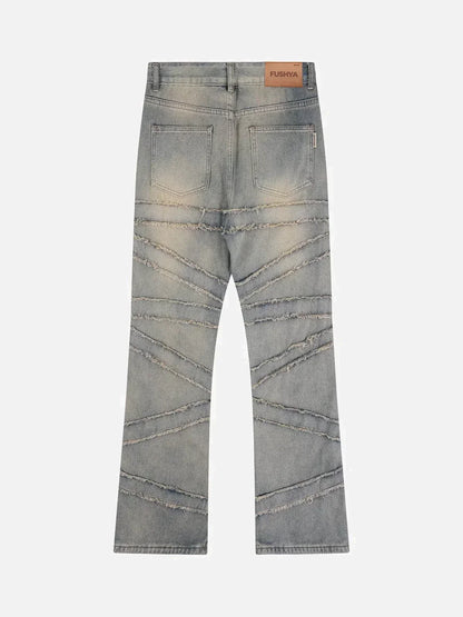 Keyn | Men's Fringed Jeans