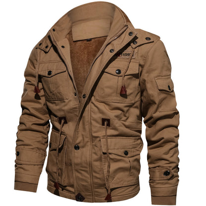 Robust Men's Jacket, Windproof and Warm