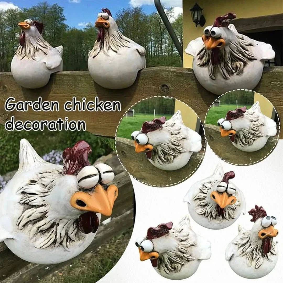 Chicken | Chicken Garden Fence Decoration