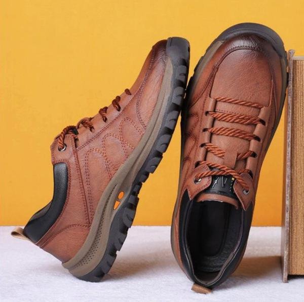 Scarpe ortopediche in pelle da uomo – sostegno e comfort
