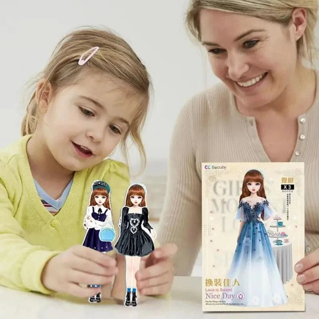 Dressing Doll | Magnetic Dressing Doll