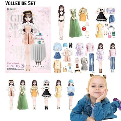 Dressing Doll | Magnetic Dressing Doll