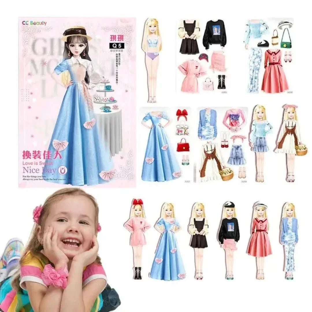 Dressing Doll | Magnetic Dressing Doll