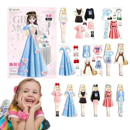 Dressing Doll | Magnetic Dressing Doll