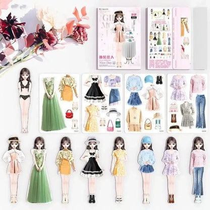 Dressing Doll | Magnetic Dressing Doll