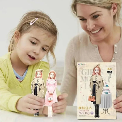 Dressing Doll | Magnetic Dressing Doll