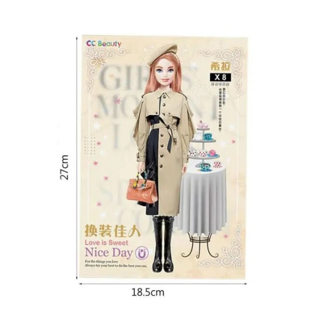 Dressing Doll | Magnetic Dressing Doll