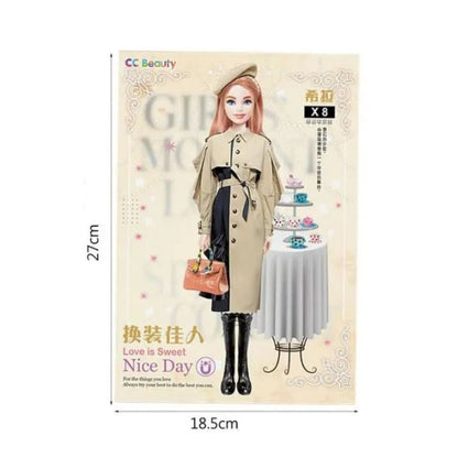 Dressing Doll | Magnetic Dressing Doll