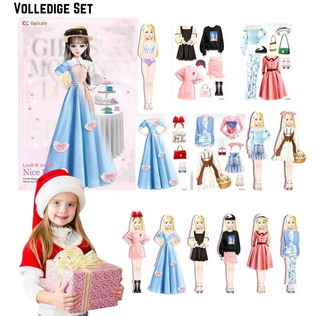 Dressing Doll | Magnetic Dressing Doll