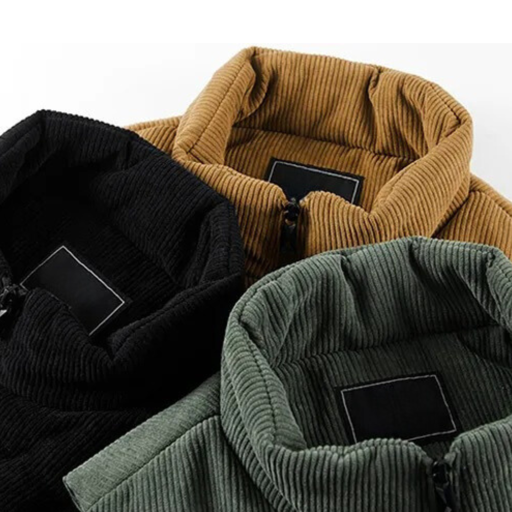 Koen | Corduroy Winter Gilet for Men