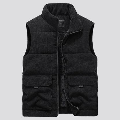 Koen | Corduroy Winter Gilet for Men