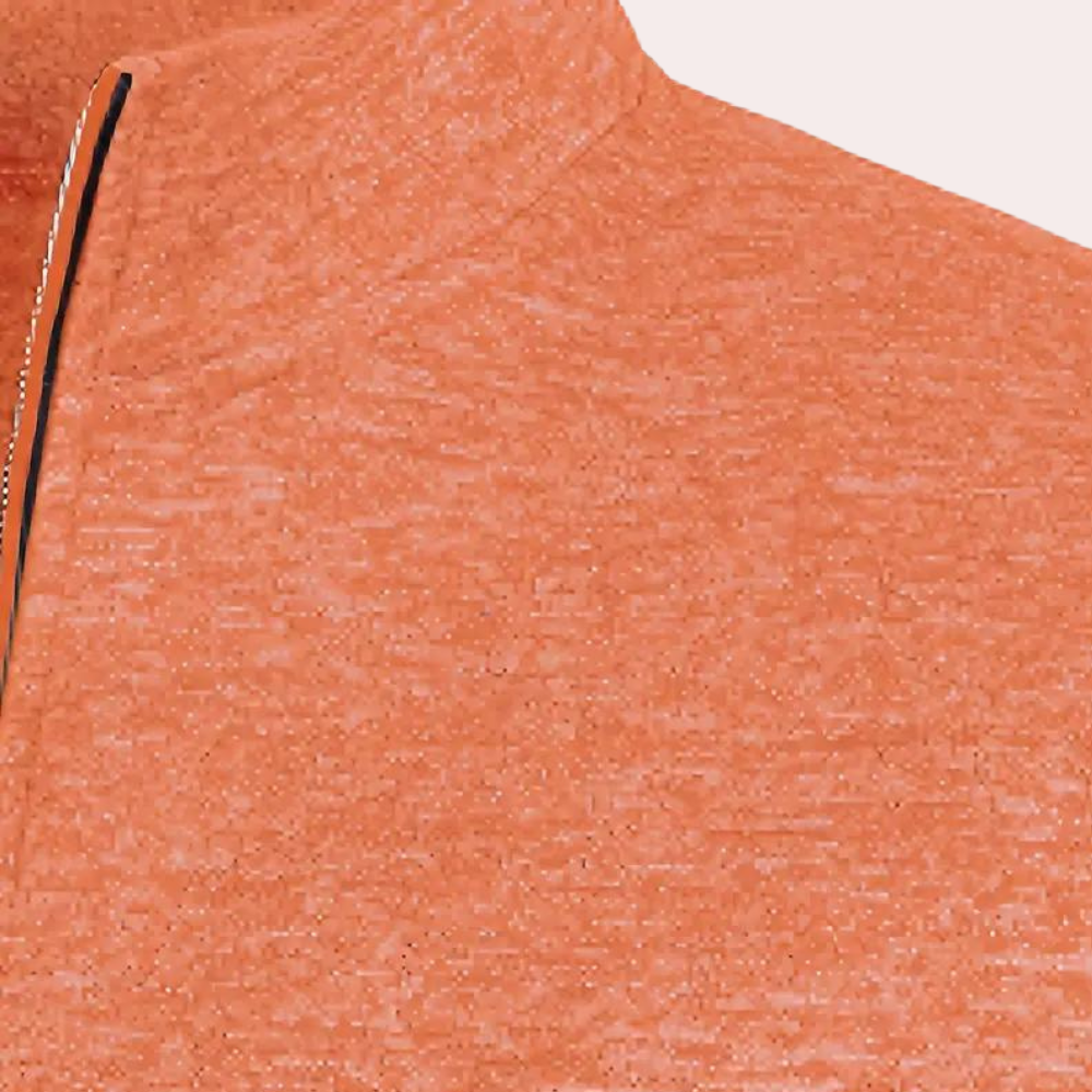 Koen | Orange Summer Gilet for Men