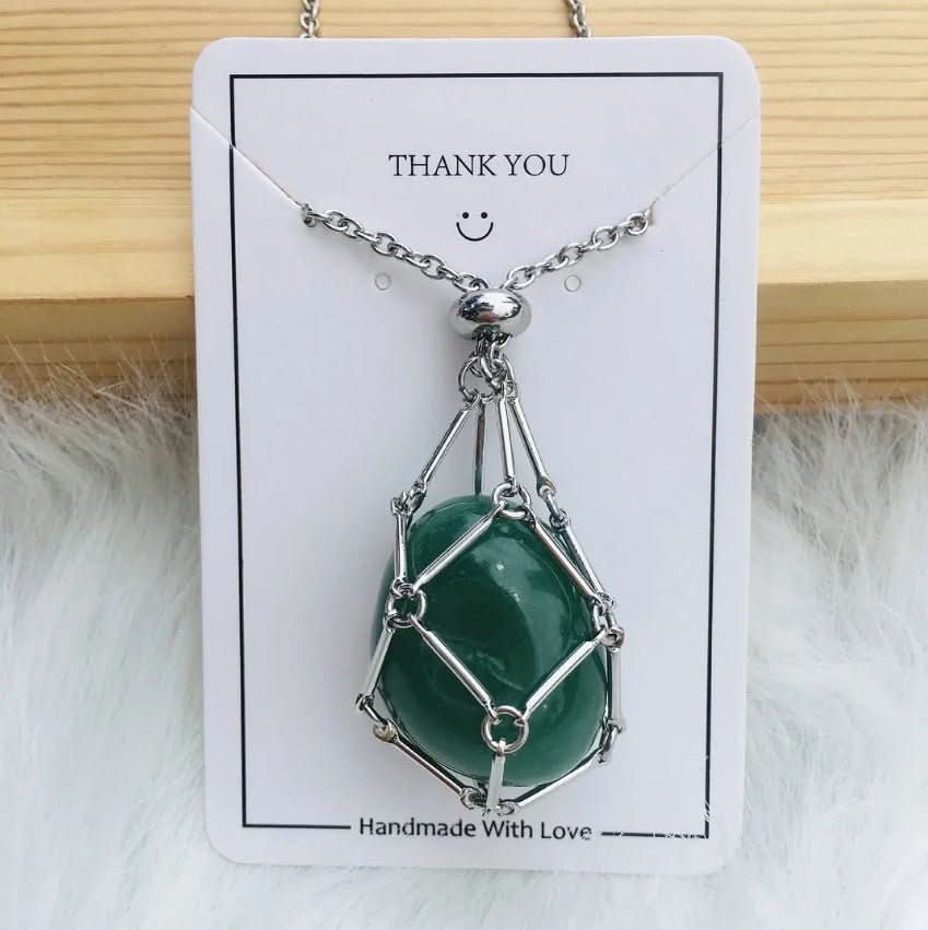 Crystal Necklace | Stone Holder