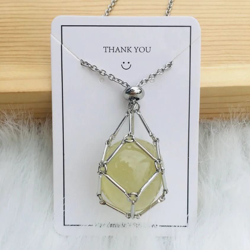 Crystal Necklace | Stone Holder