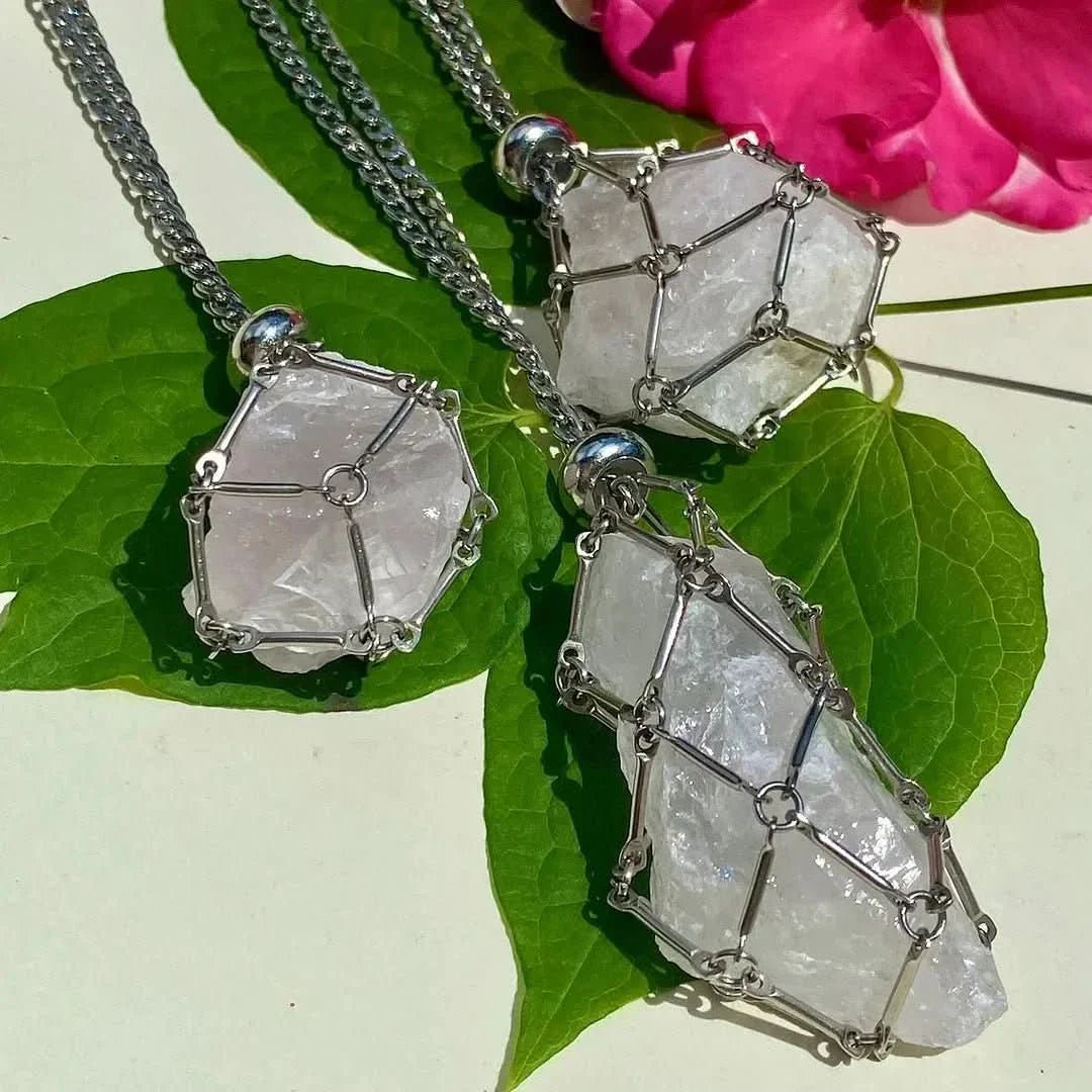 Crystal Necklace | Stone Holder