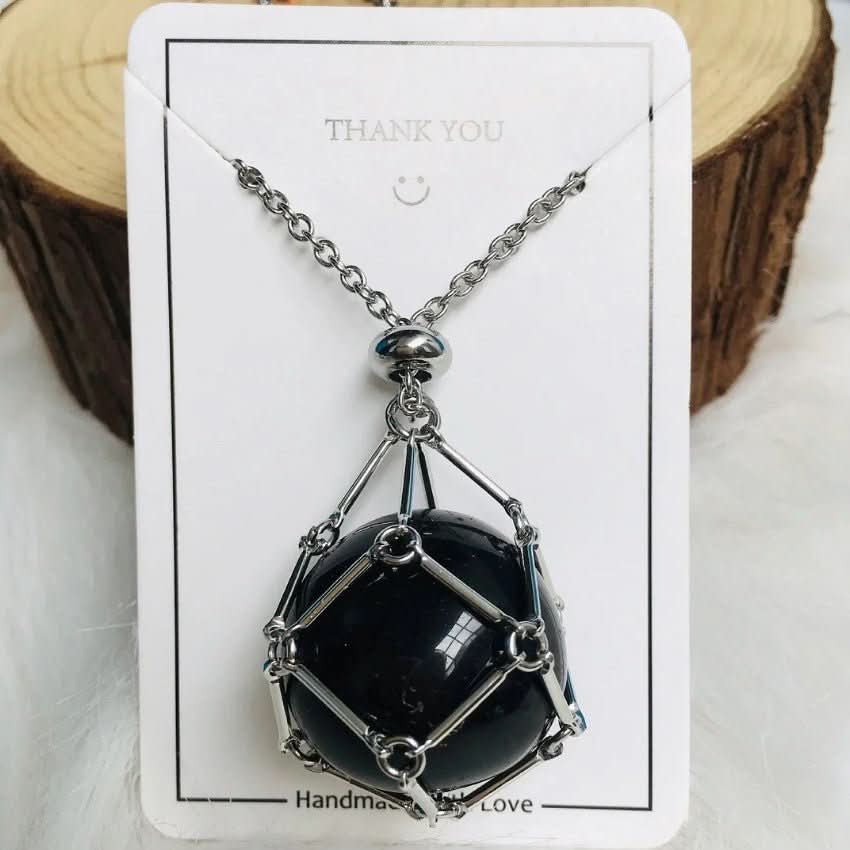 Crystal Necklace | Stone Holder