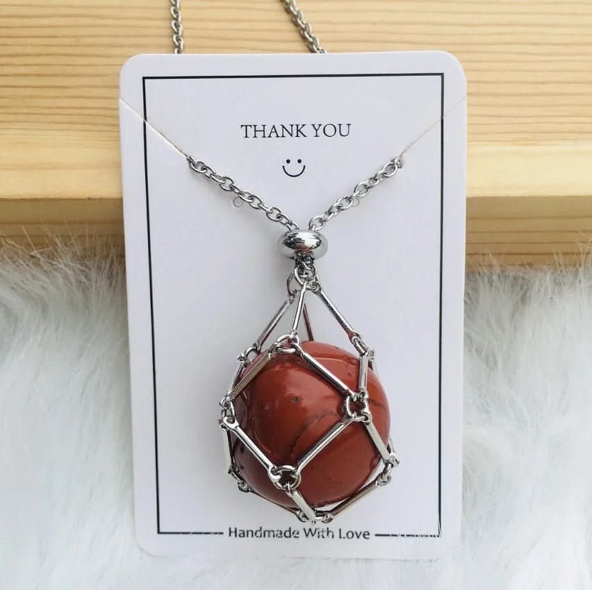 Crystal Necklace | Stone Holder