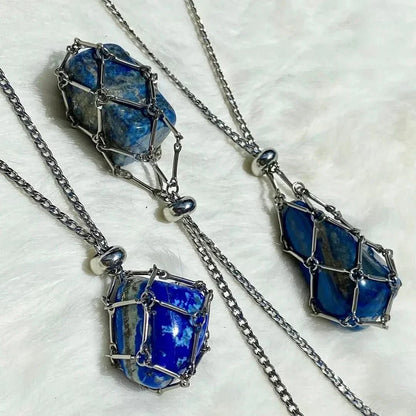 Crystal Necklace | Stone Holder